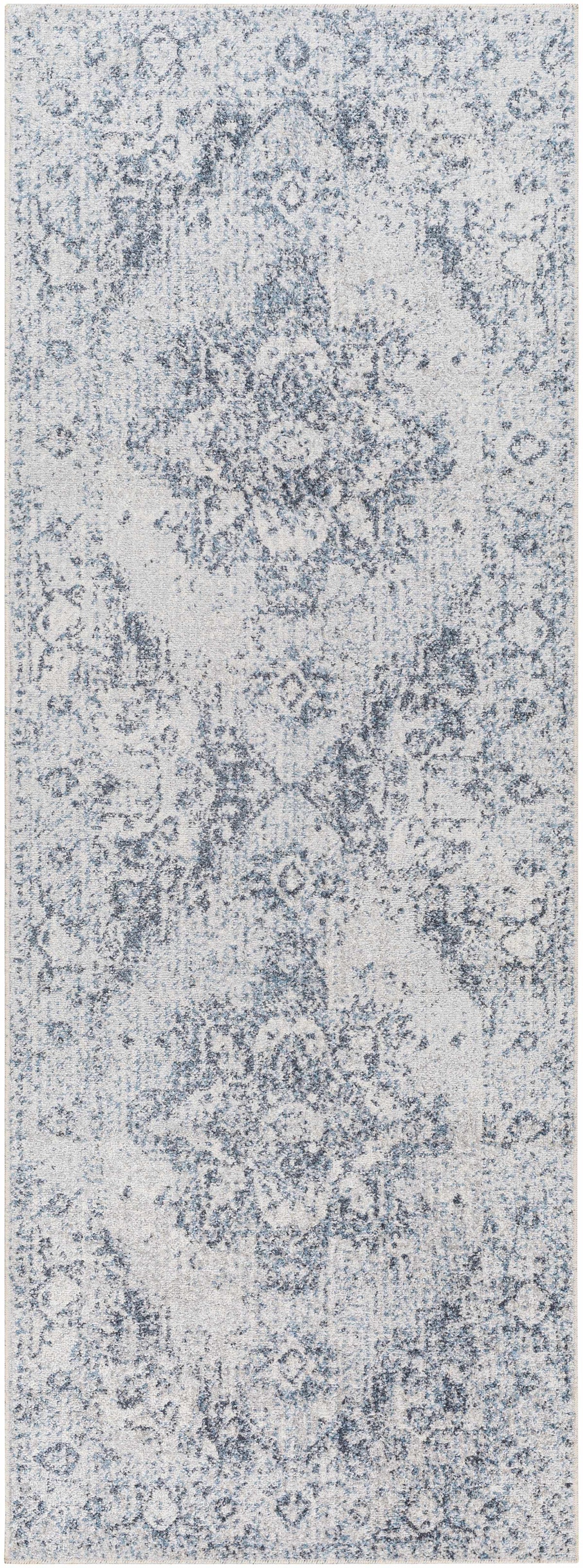 Ankti Aqua Washable Area Rug - Clearance, photo 7 of 10