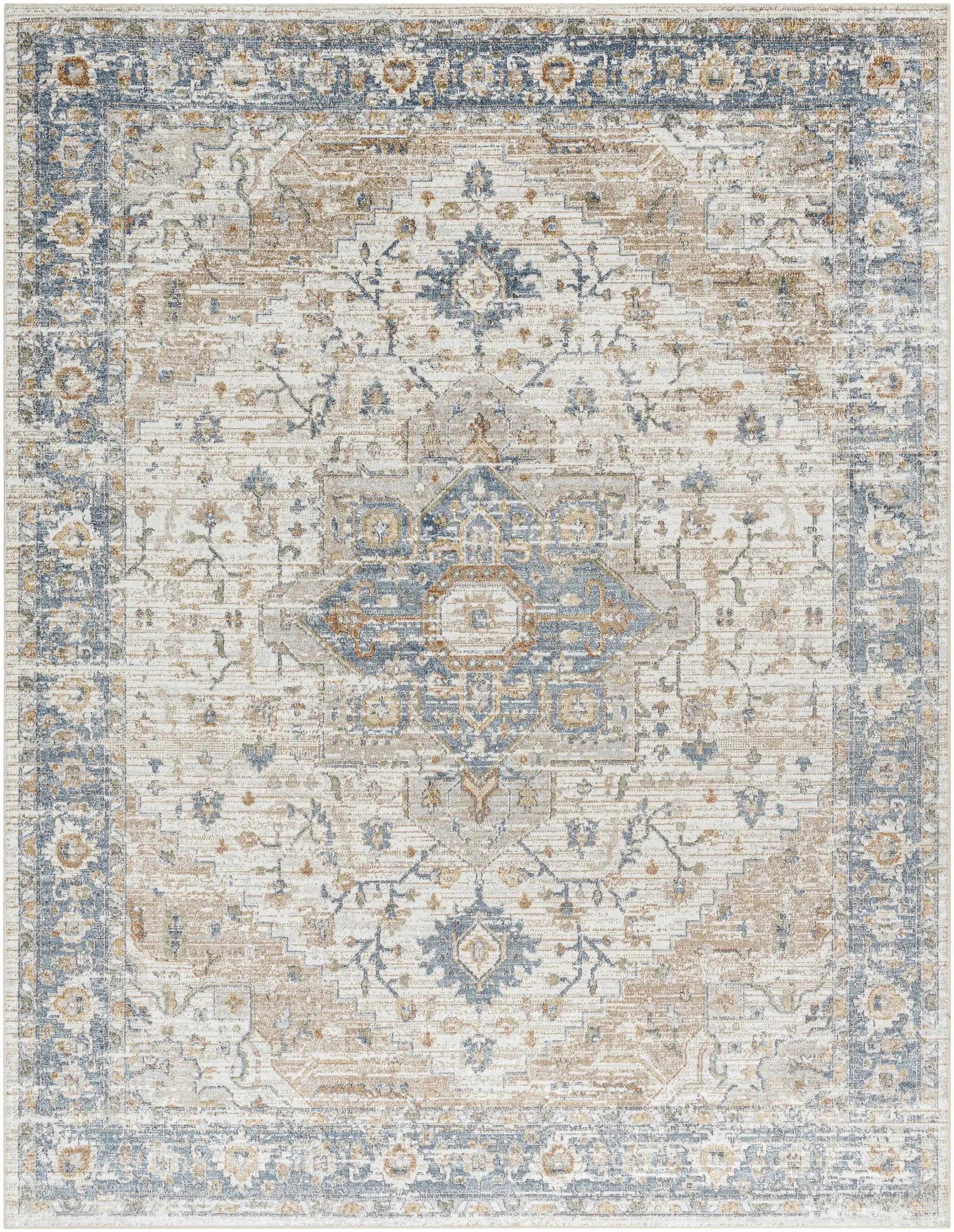 Ezri Cream Washable Area Rug by Boutique Rugs