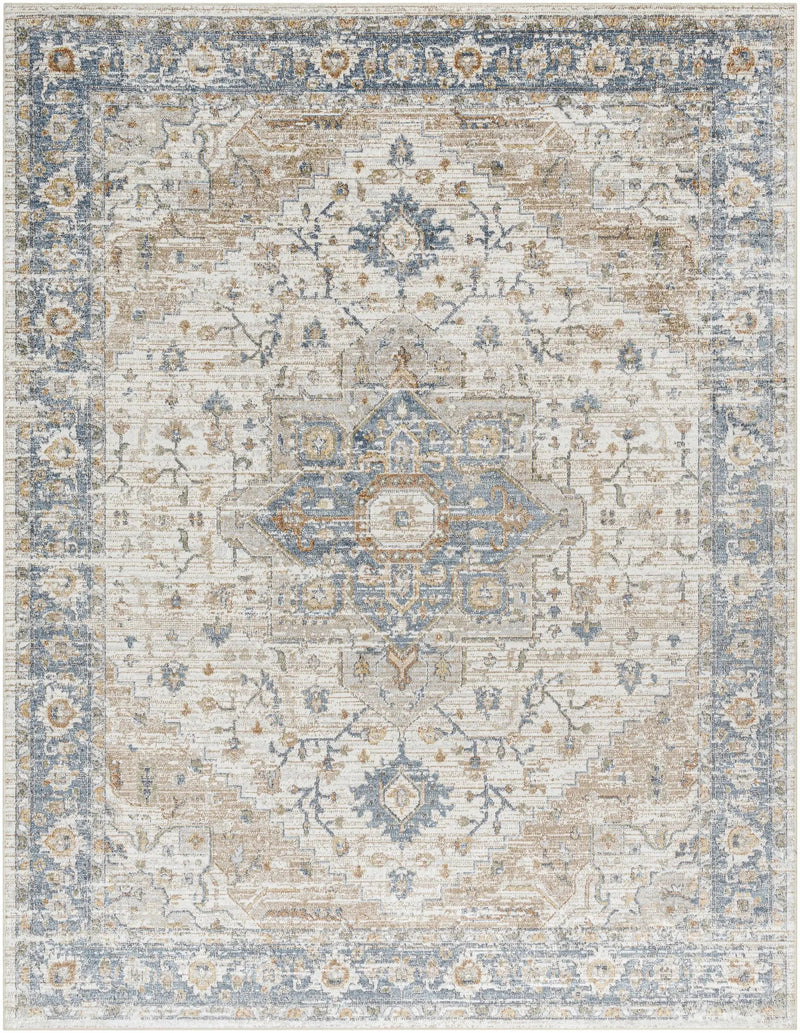 Ezri Cream Washable Area Rug by Boutique Rugs
