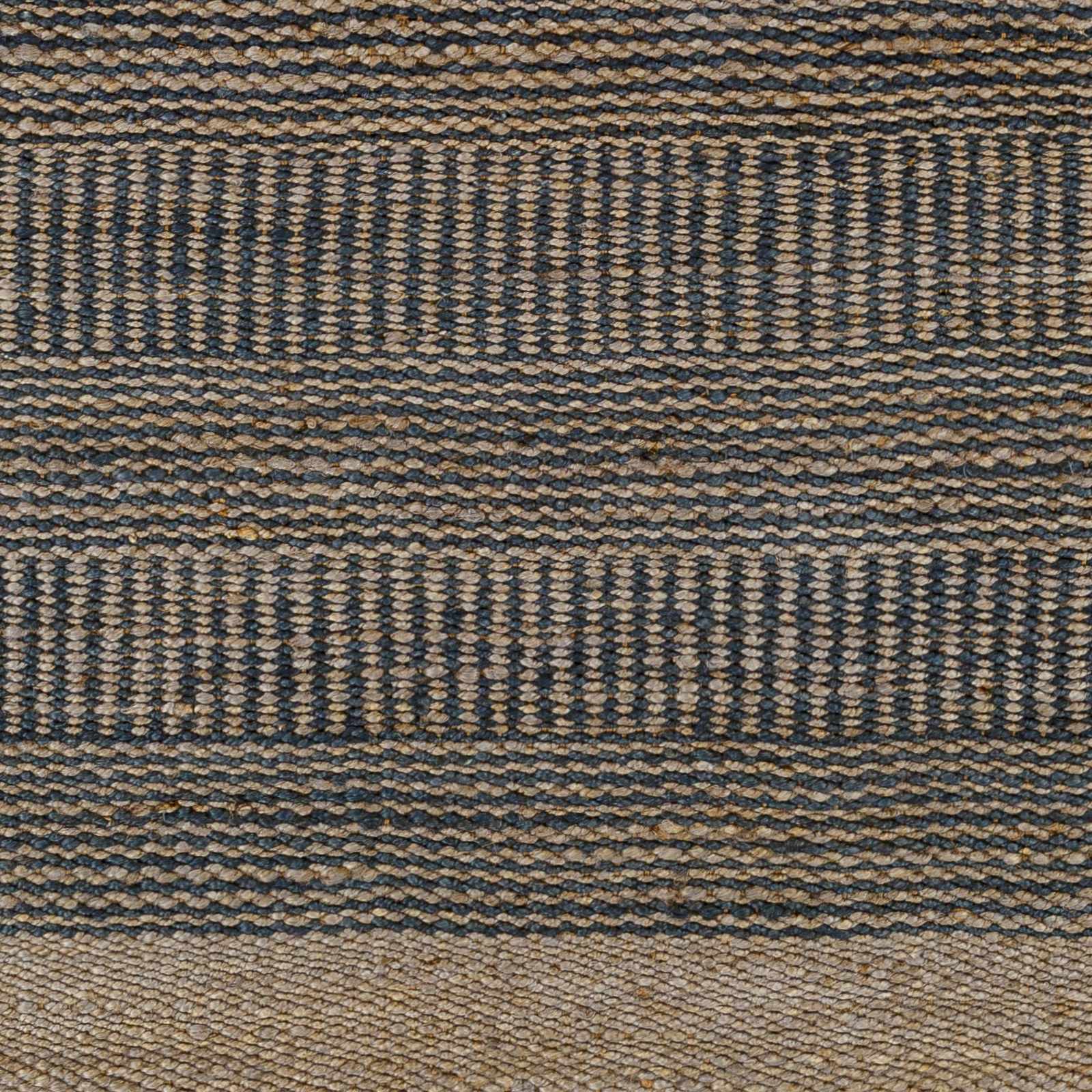Navy Elle Jute Rug by Boutique Rugs