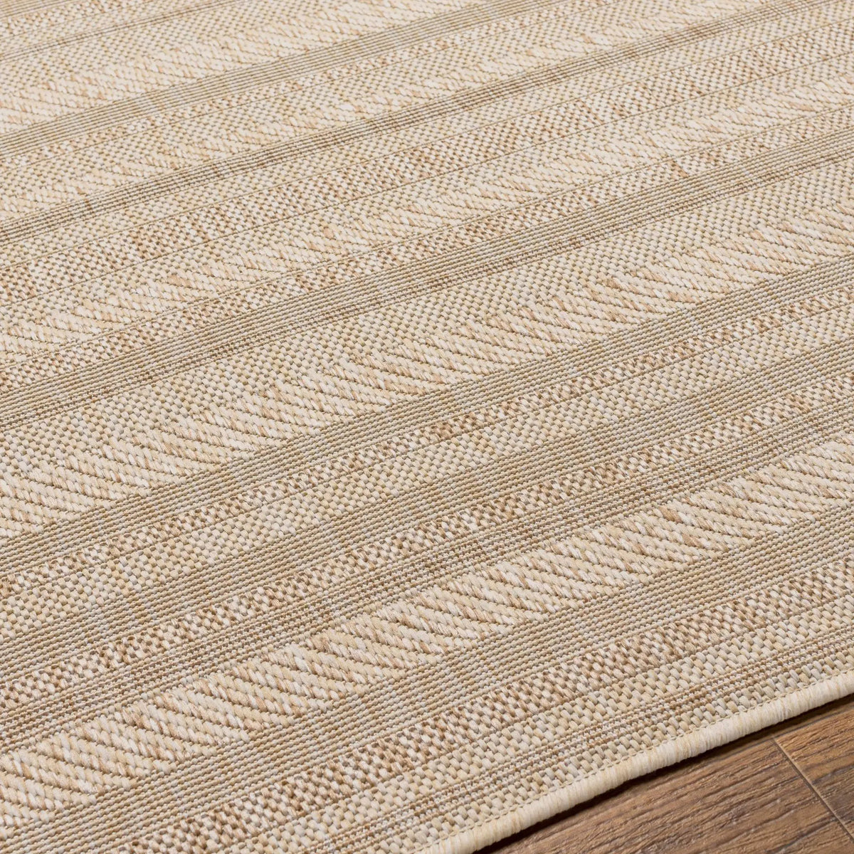 Sultanhisar Striped Nordic Outdoor Rug, photo 7 of 12
