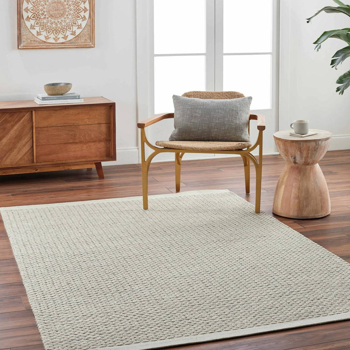 Emlen Beachhouse Area Rug - Clearance, installed in a room