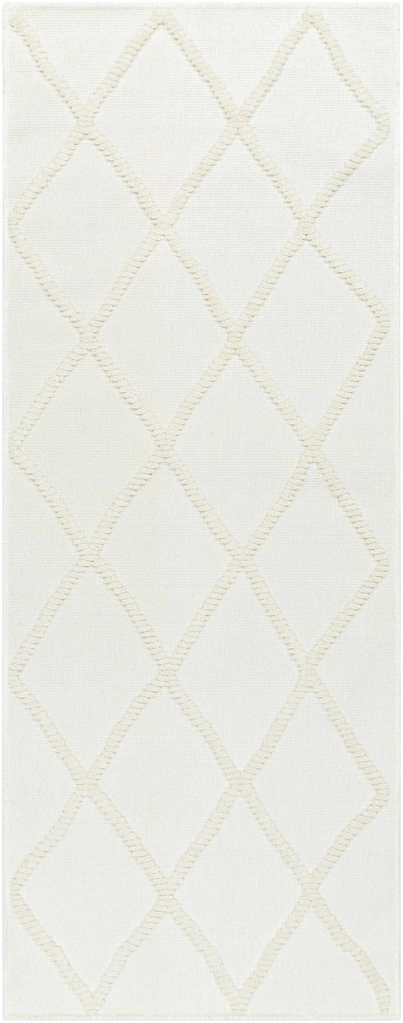 Amani White Washable Rug - Clearance by Boutique Rugs
