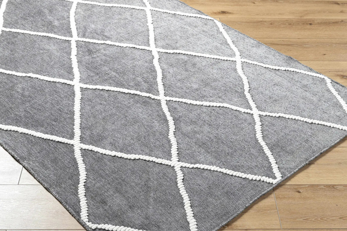 Amani Gray Washable Rug - Clearance, photo 10 of 11