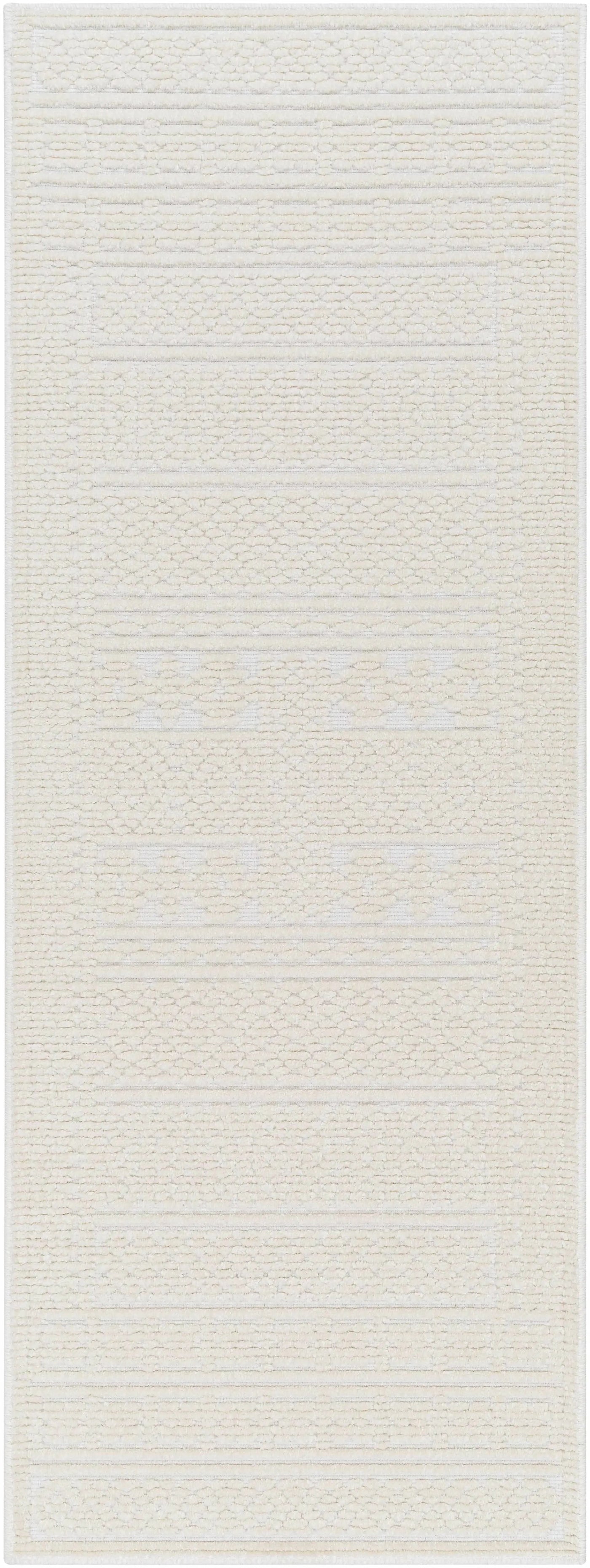 Bahar Cream Washable Area Rug by Boutique Rugs