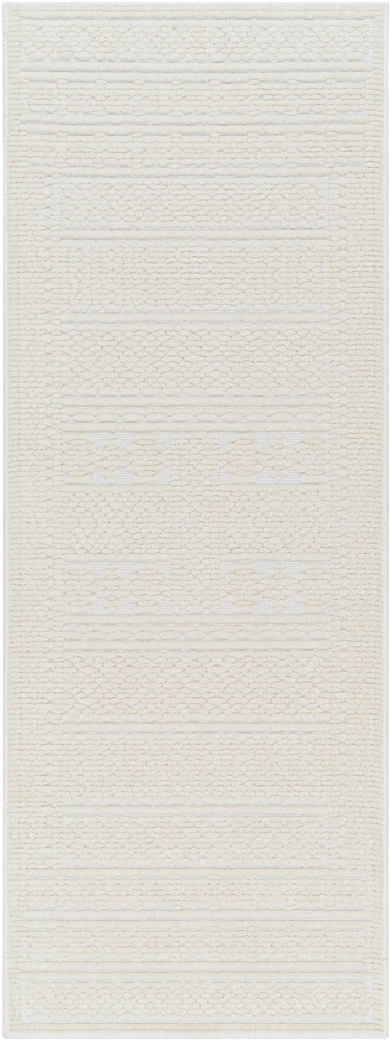 Bahar Cream Washable Area Rug by Boutique Rugs