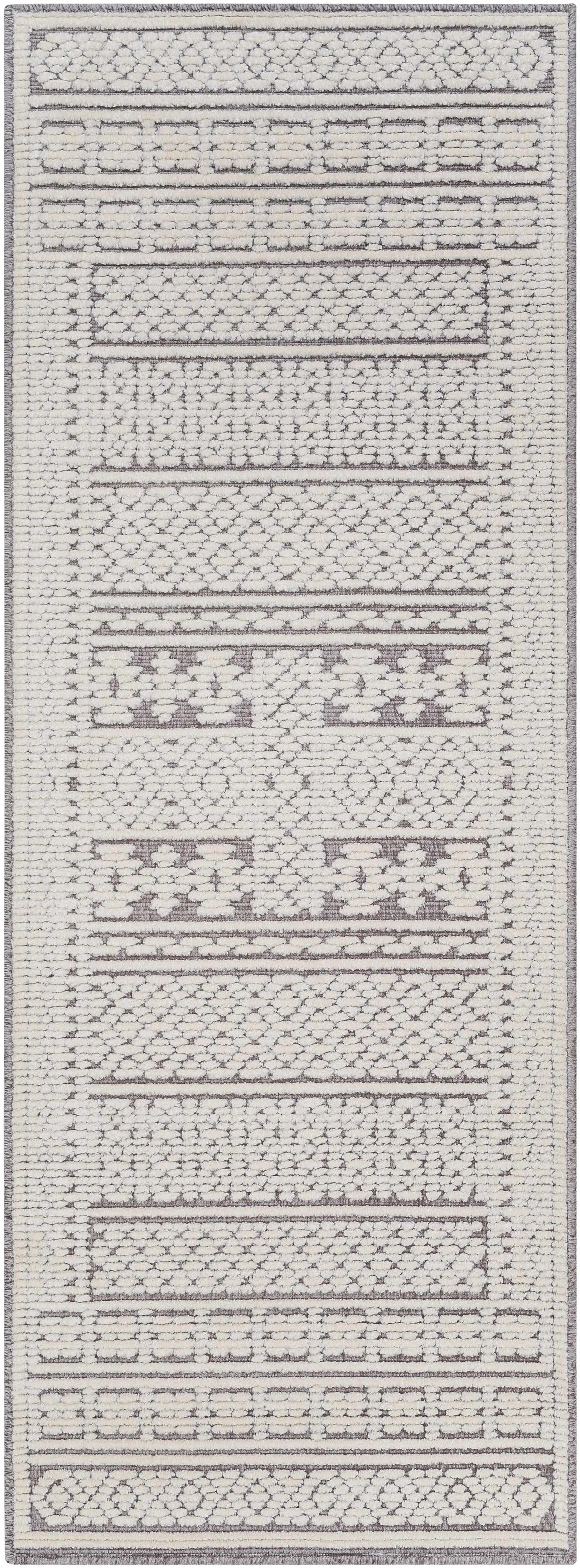 Bahar Cream & Gray Washable Area Rug - Clearance, photo 11 of 14