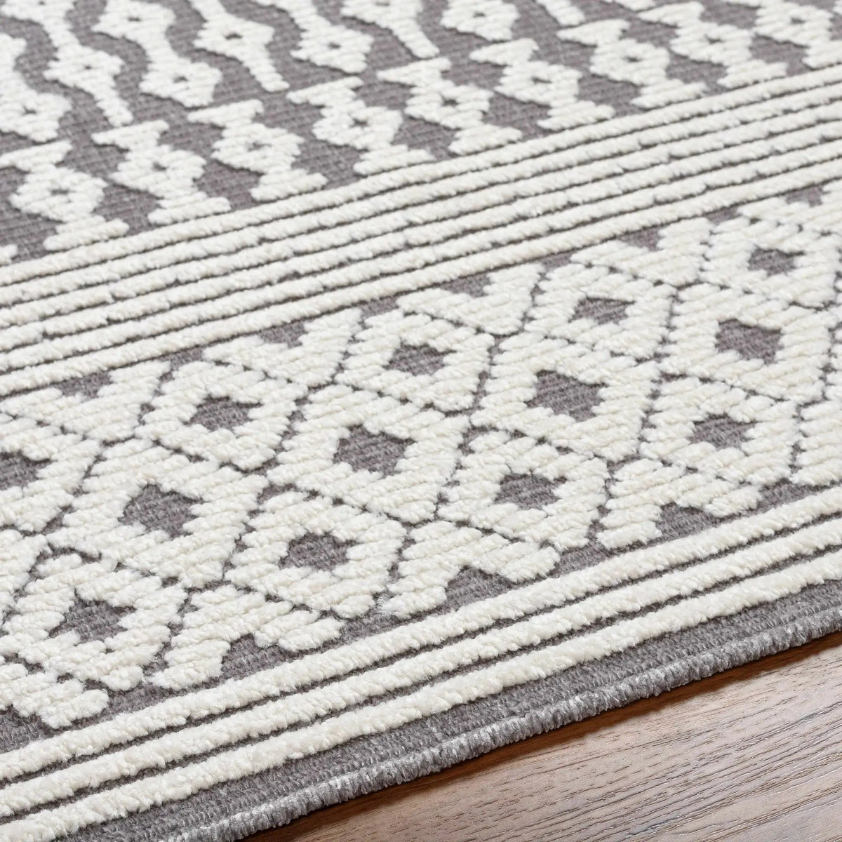 Drago Gray 3D Area Rug - Clearance, photo 9 of 10