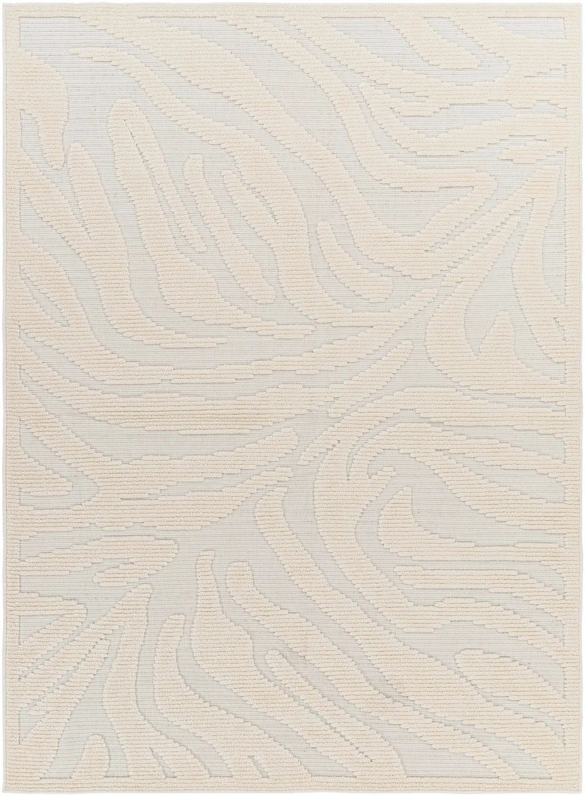 Keto Cream 3D Zebra Rug - Clearance