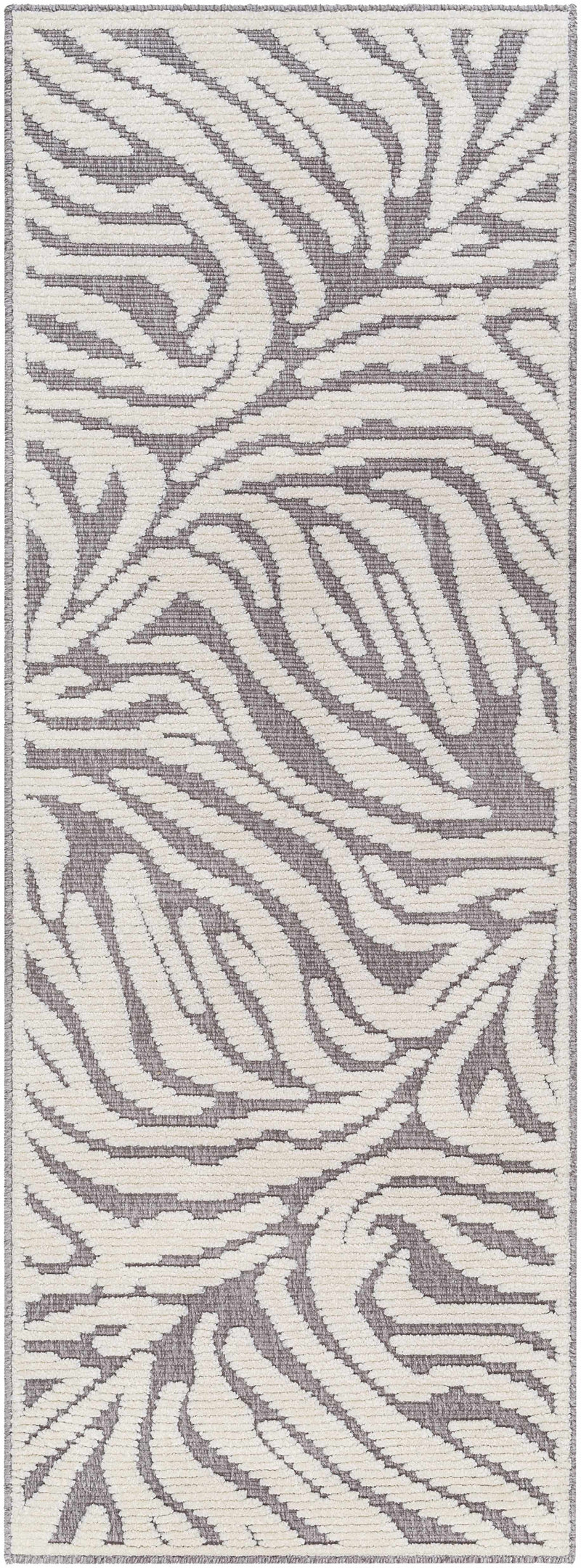 Keto Gray Zebra Rug - Clearance by Boutique Rugs