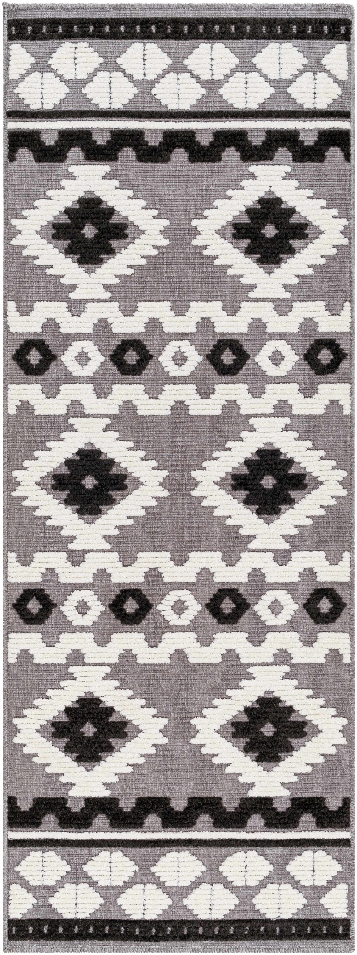 Noki Washable Textured Southwestern Rug - Clearance, photo 7 of 10
