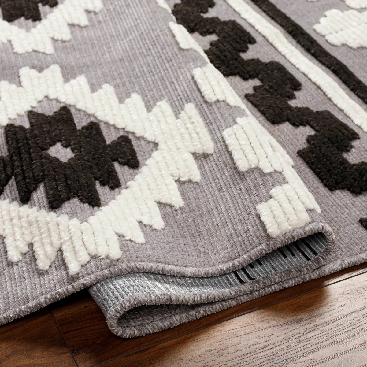 Noki Washable Textured Southwestern Rug - Clearance, photo 4 of 10