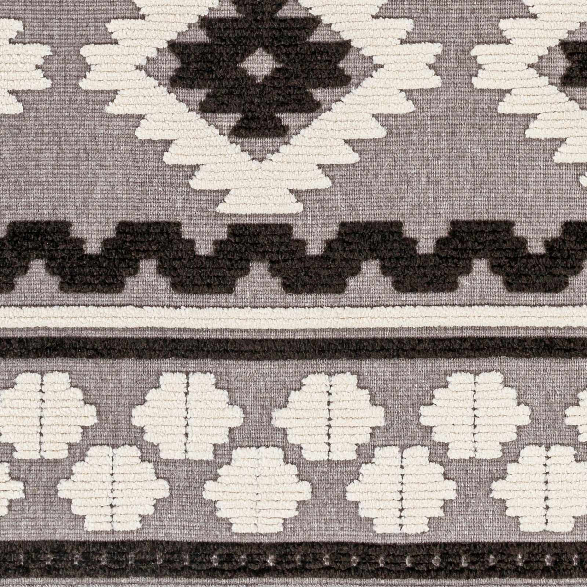Noki Washable Textured Southwestern Rug - Clearance, sample swatch