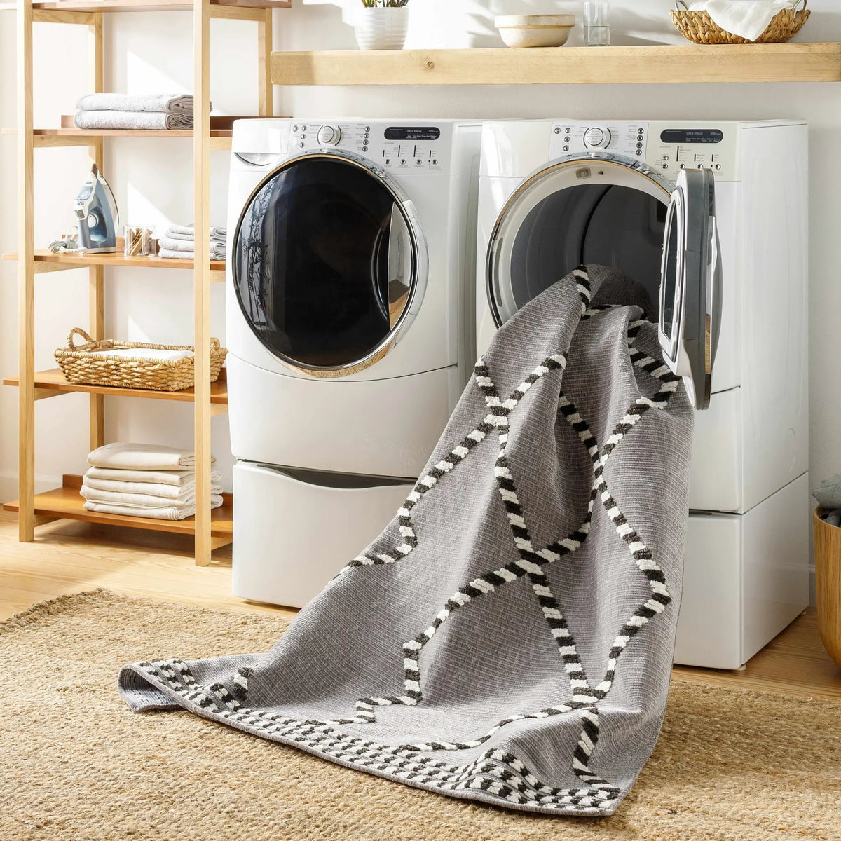 Rolf Textured Washable Rug - Clearance, photo 8 of 10