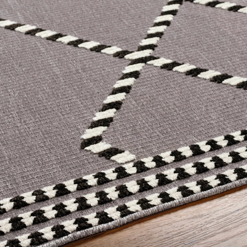 Rolf Textured Washable Rug - Clearance by Boutique Rugs