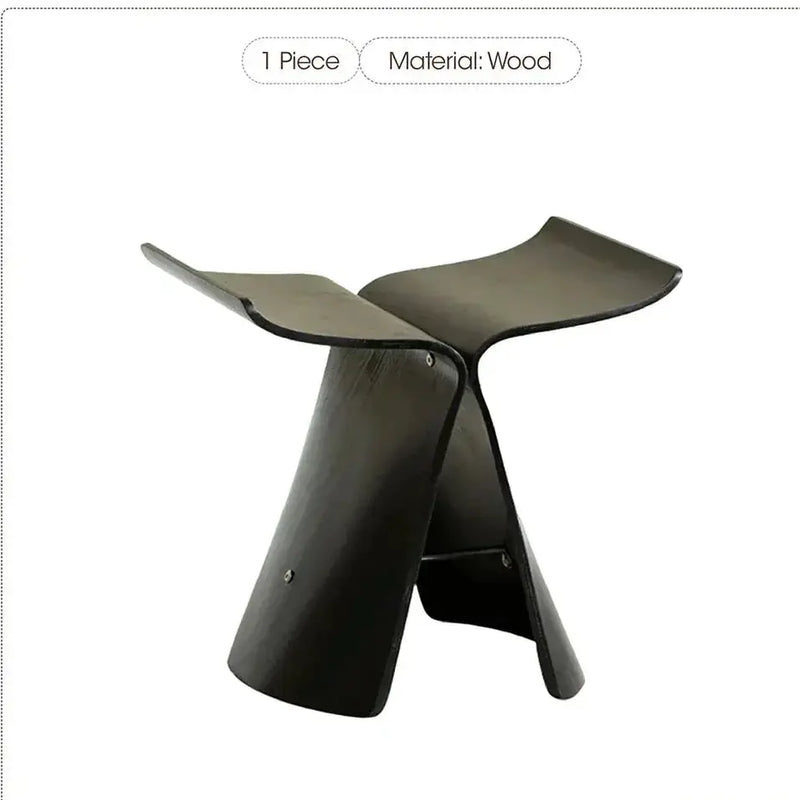 Small Stool Ottoman Storage for Apartment Living Spaces by House Of Avana