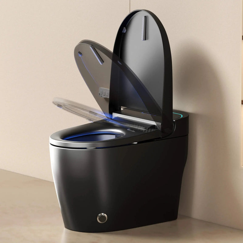 Nuvia Smart One-Piece Bidet Toilet With Auto Open/Close Seat And Dryer (SAK86135) by SAKSBY WHOLESALE