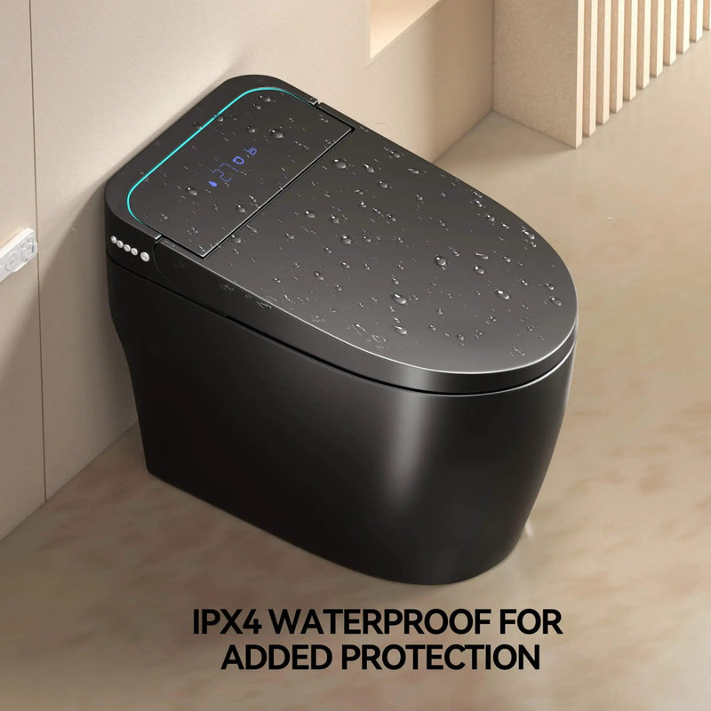 Nuvia Smart One-Piece Bidet Toilet With Auto Open/Close Seat And Dryer (SAK86135) by SAKSBY WHOLESALE