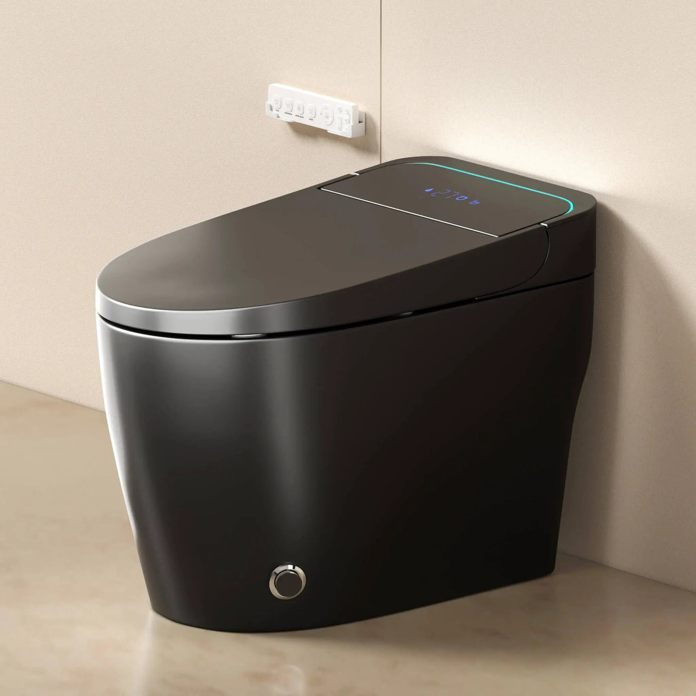 Smart One-Piece Bidet Toilet With Auto Open/Close Seat And Dryer (SAK86135) by SAKSBY WHOLESALE