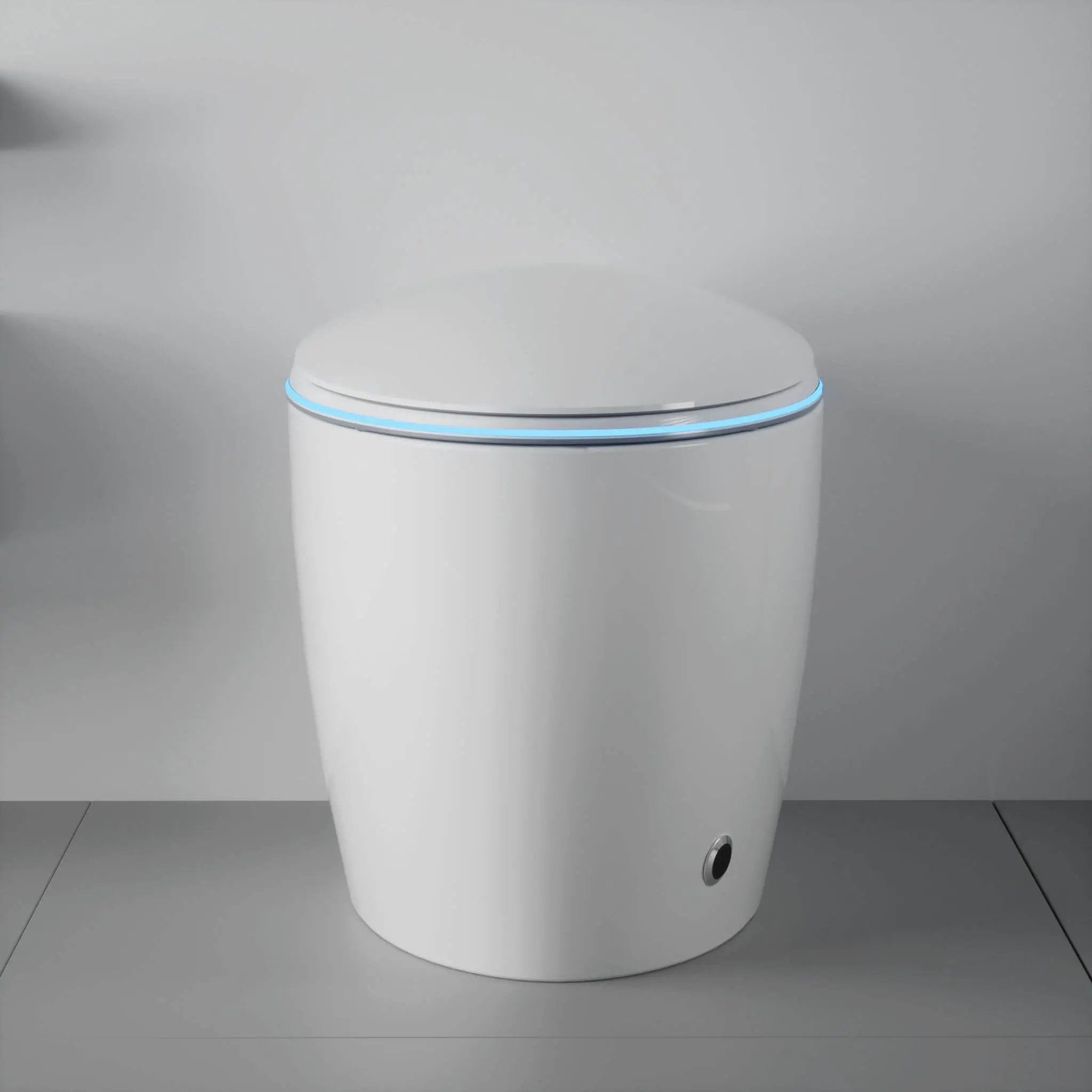 Smart One-Piece Toilet With Bidet, Foot Sensor, LED Display And Dryer (SAK80112) by SAKSBY WHOLESALE