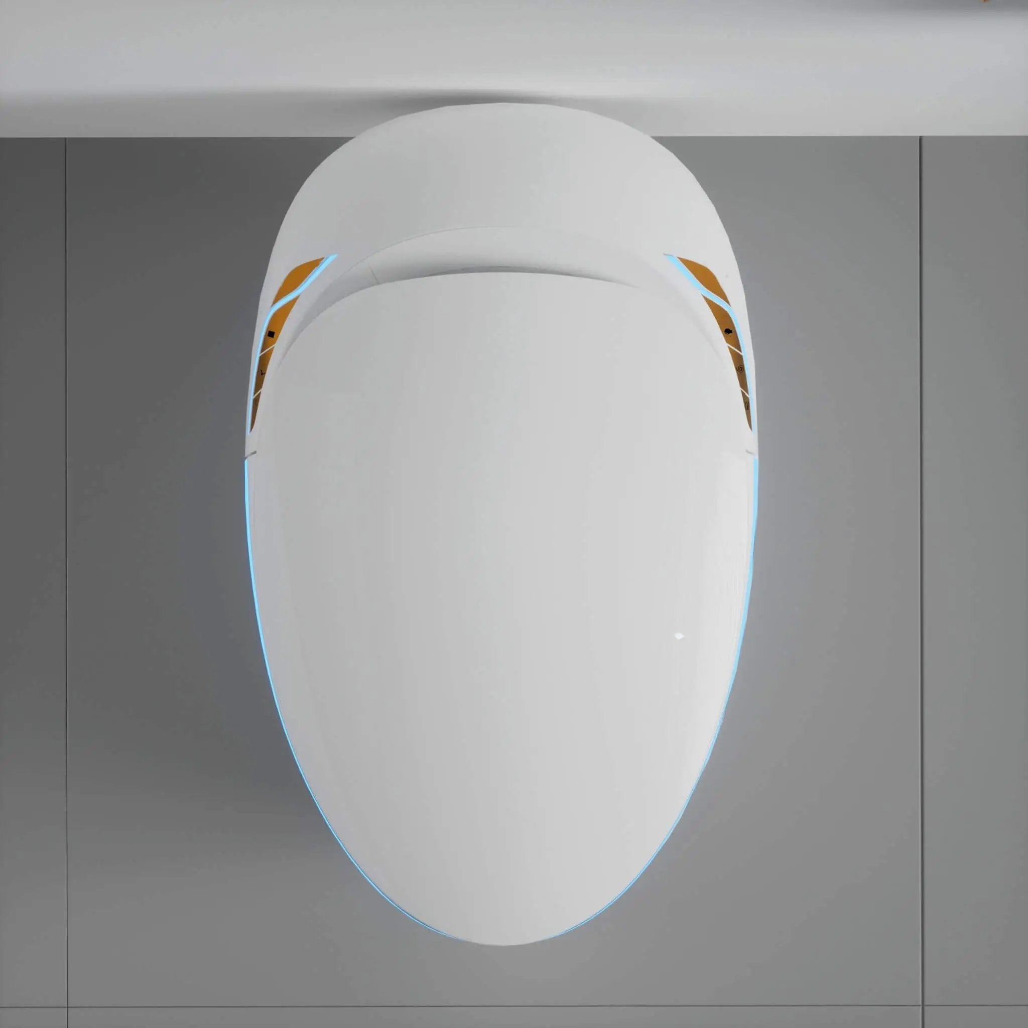 Smart One-Piece Toilet With Bidet, Foot Sensor, LED Display And Dryer (SAK80112) by SAKSBY WHOLESALE