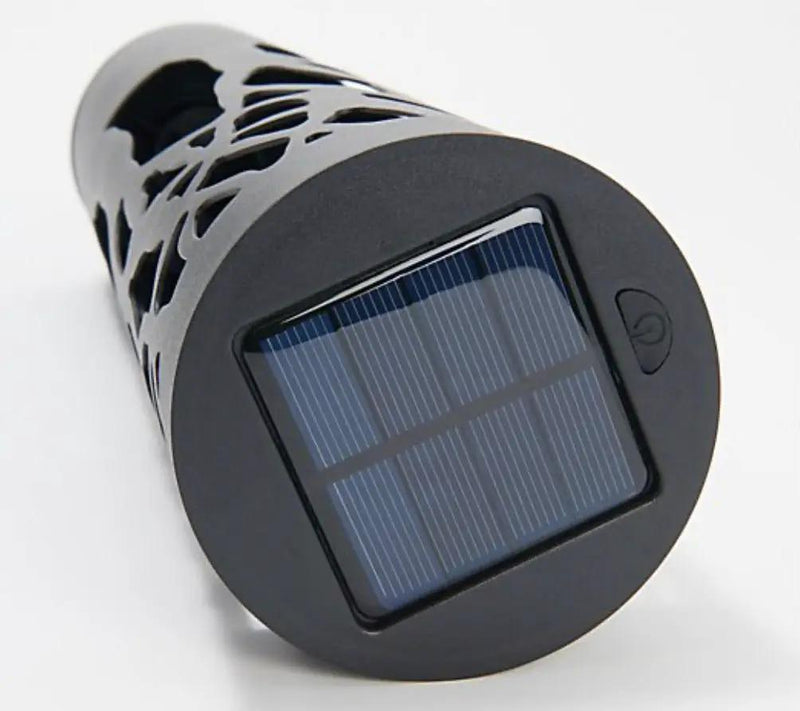 SmartYard 12-Lumen Solar Bollard Light with Tree Design LED 2-Pack by Outdoor Solar Outlet