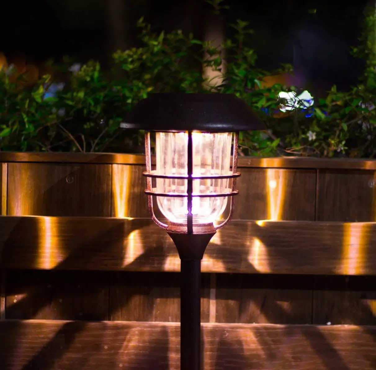 SmartYard Grill Solar LED Pathway Lights - Oil-rubbed Bronze 8 Pack-10 Lumen by Outdoor Solar Outlet