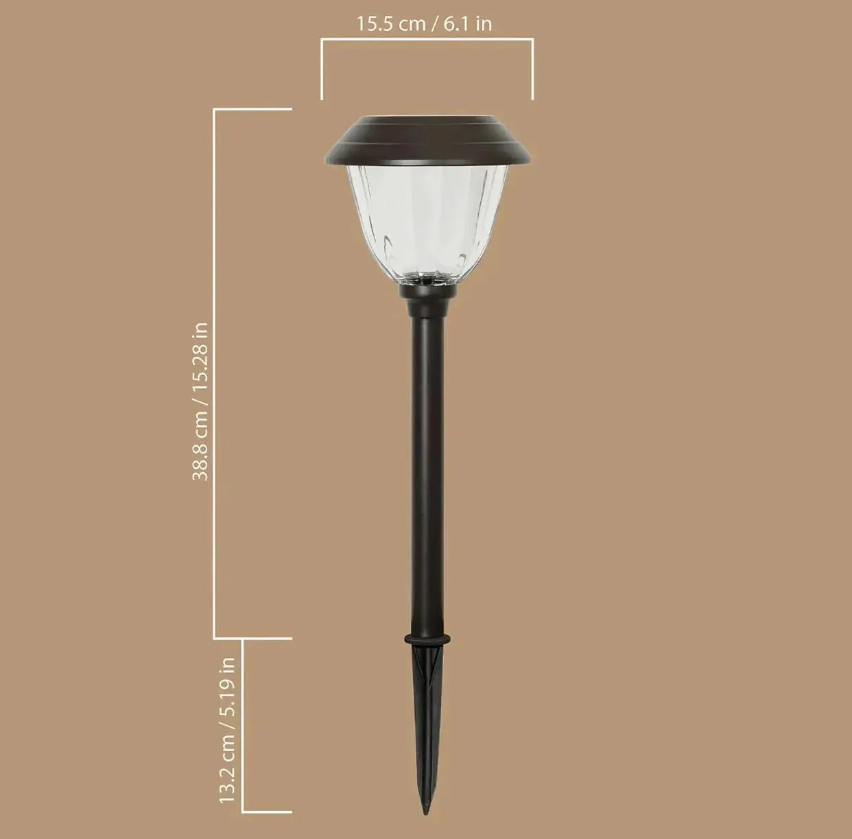 SmartYard (Member’s Mark) 5-Pack Oil-Rubbed Bronze LED Solar Path Lights by Outdoor Solar Outlet