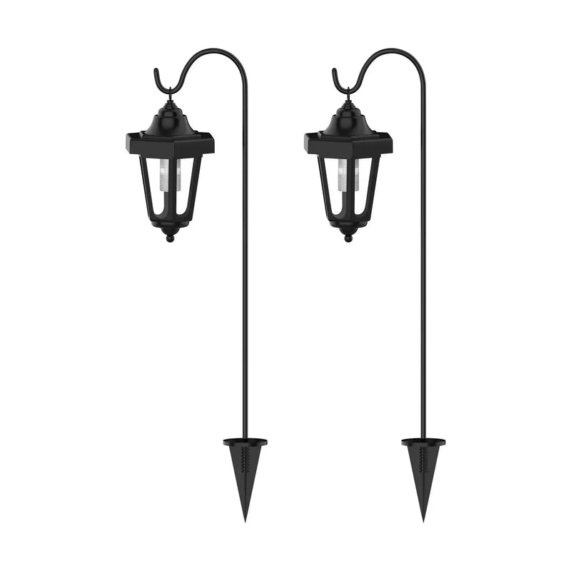 SmartYard Solar Hanging Lights Dual Use Shepherd Hook Lights Outdoor, 4 Pack by Outdoor Solar Outlet