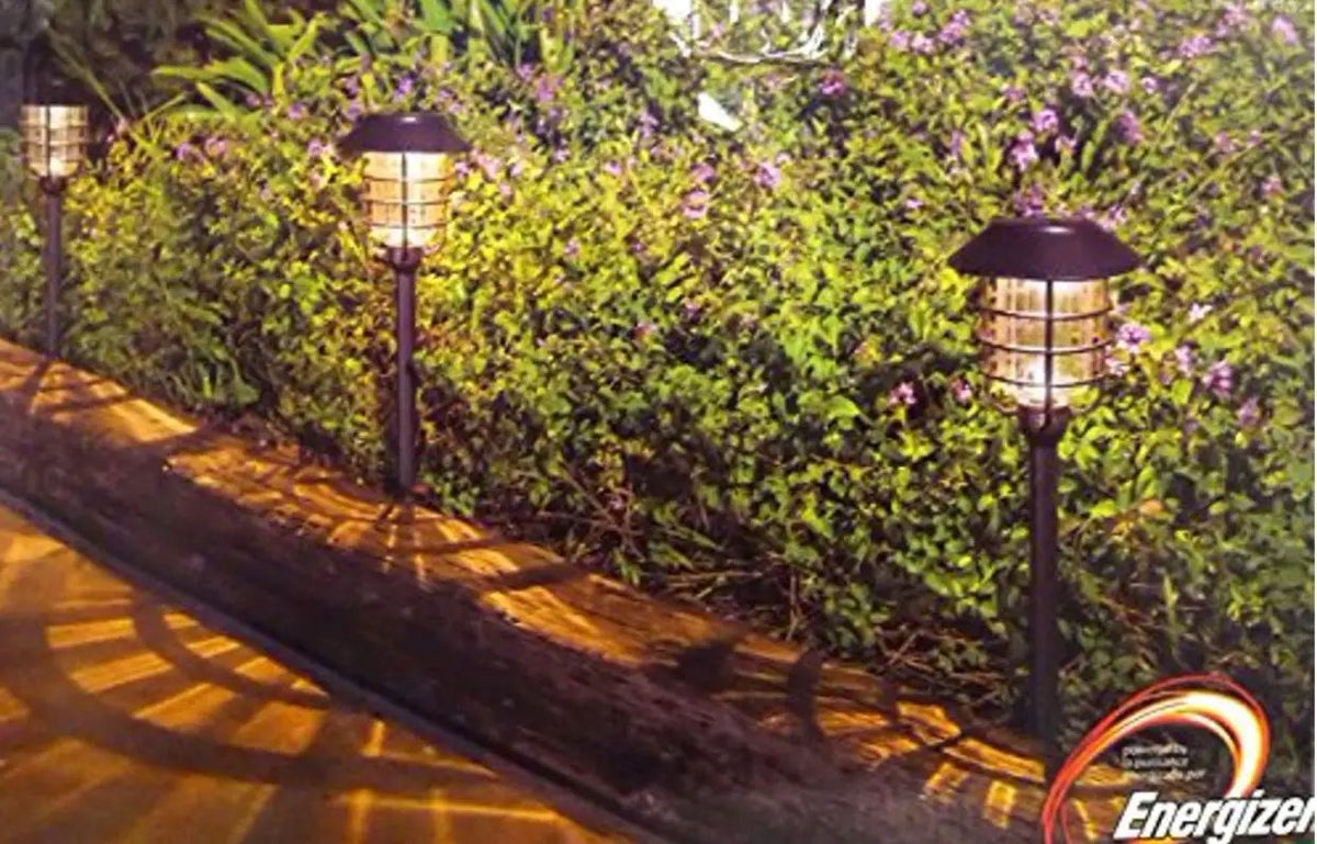 Smartyard Solar LED Large Pathway Lights Oil Rubbed Bronze 8-Pk by Outdoor Solar Outlet