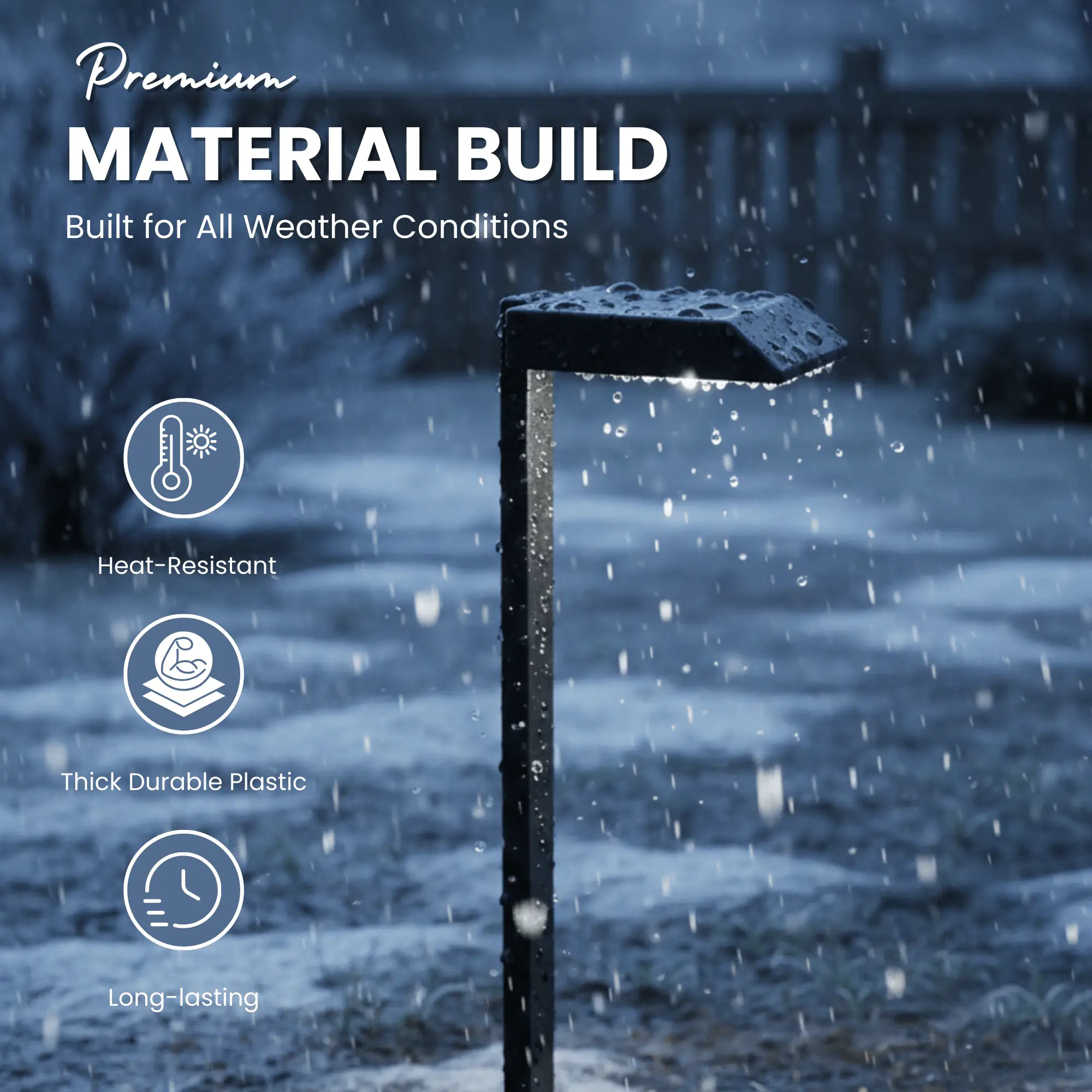 SmartYard Solar LED Pathway Lights 30 Lumen Modern Down Light , 6-Pack by Outdoor Solar Outlet