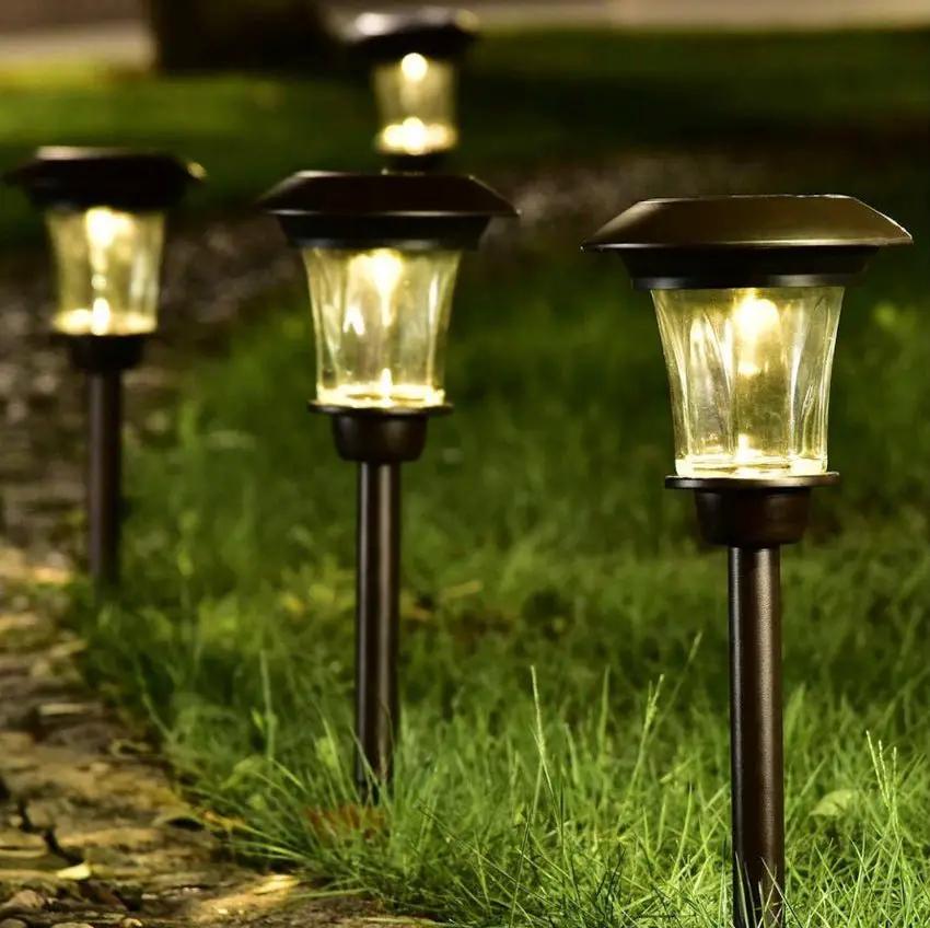 SmartYard Up To 10-Lumen Solar Pathway Lights,8 Pack by Outdoor Solar Outlet