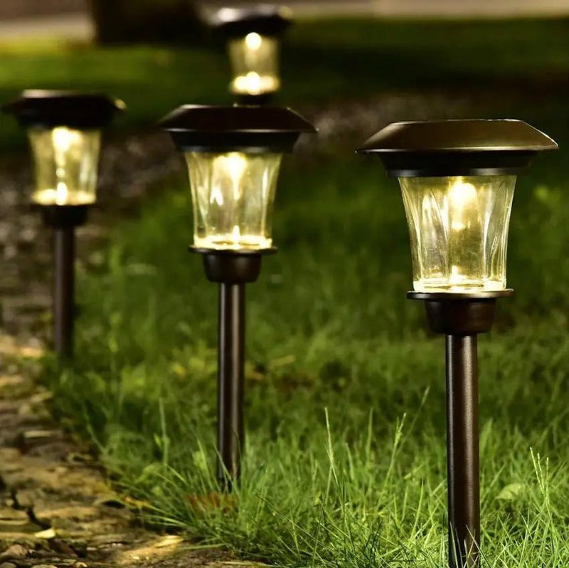 SmartYard Up To 10-Lumen Solar Pathway Lights,8 Pack by Outdoor Solar Outlet