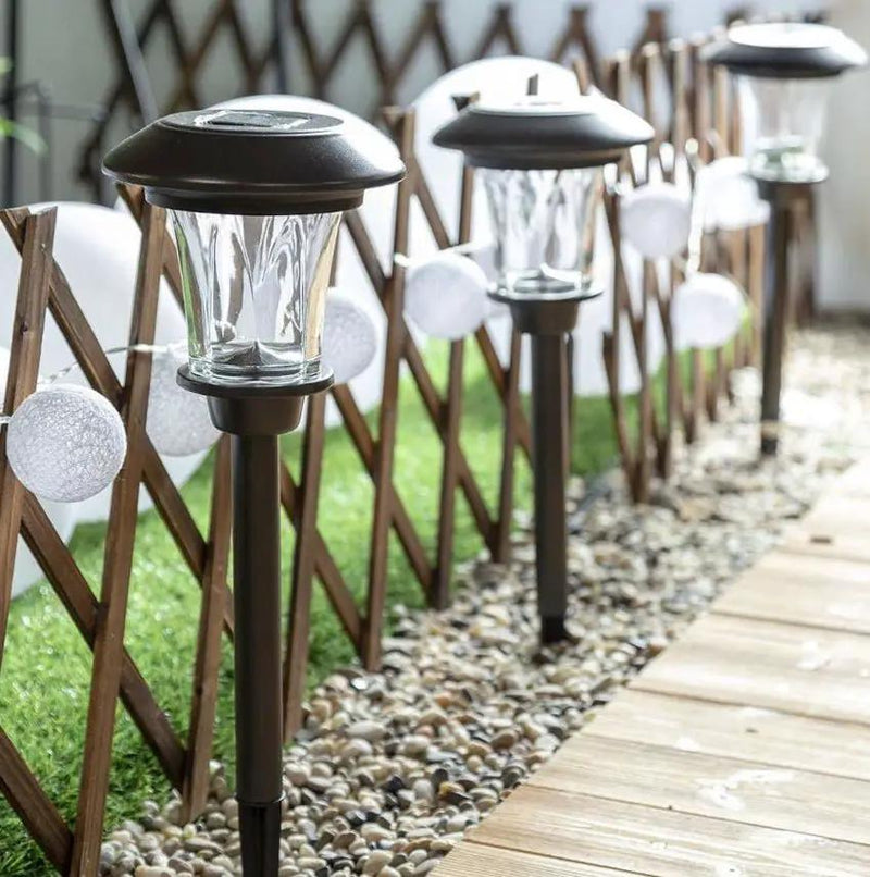 SmartYard Up To 10-Lumen Solar Pathway Lights,8 Pack by Outdoor Solar Outlet