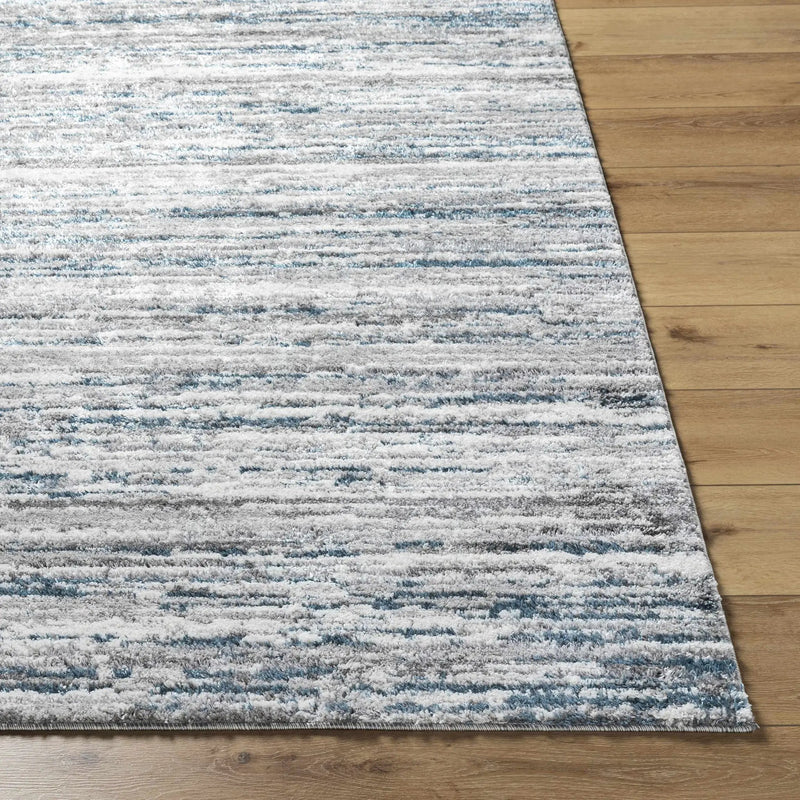 Skule Gray & Blue Area Rug by Boutique Rugs