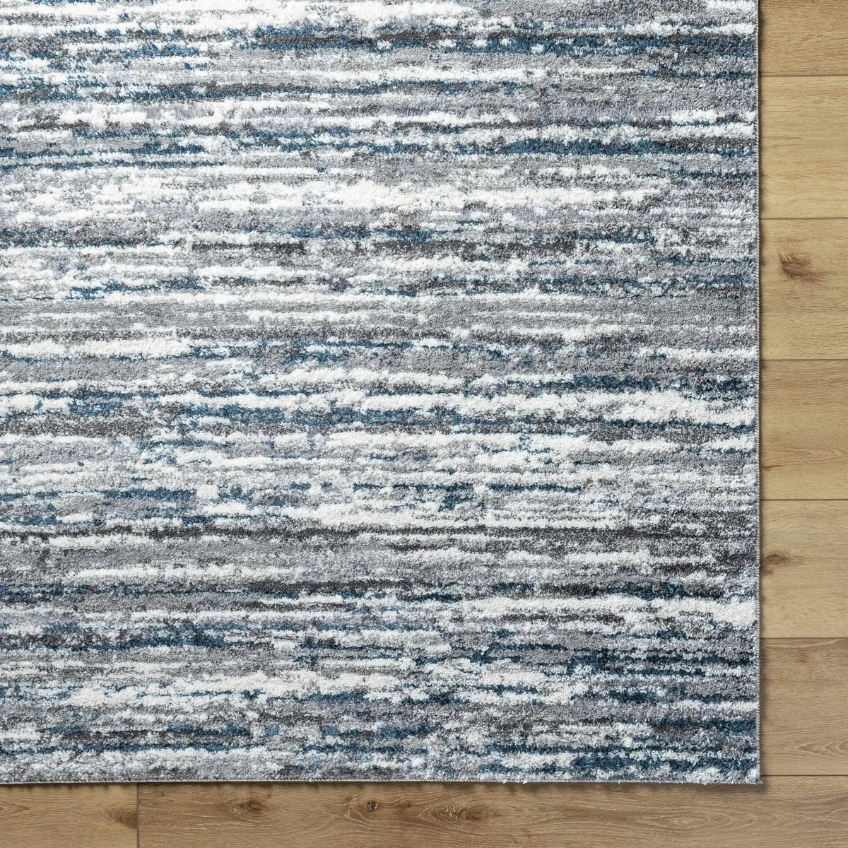 Skule Gray & Blue Area Rug, photo 7 of 7
