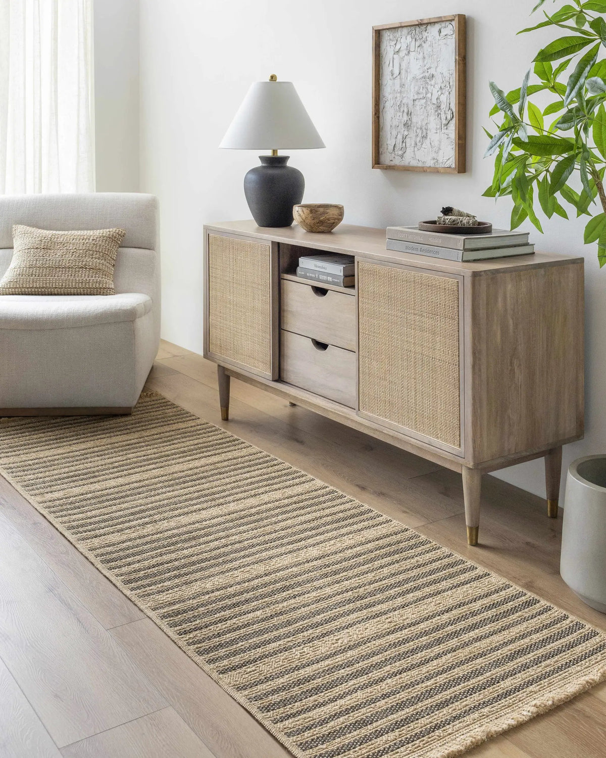 Aphea Indoor & Outdoor Rug - Clearance, installed in a room