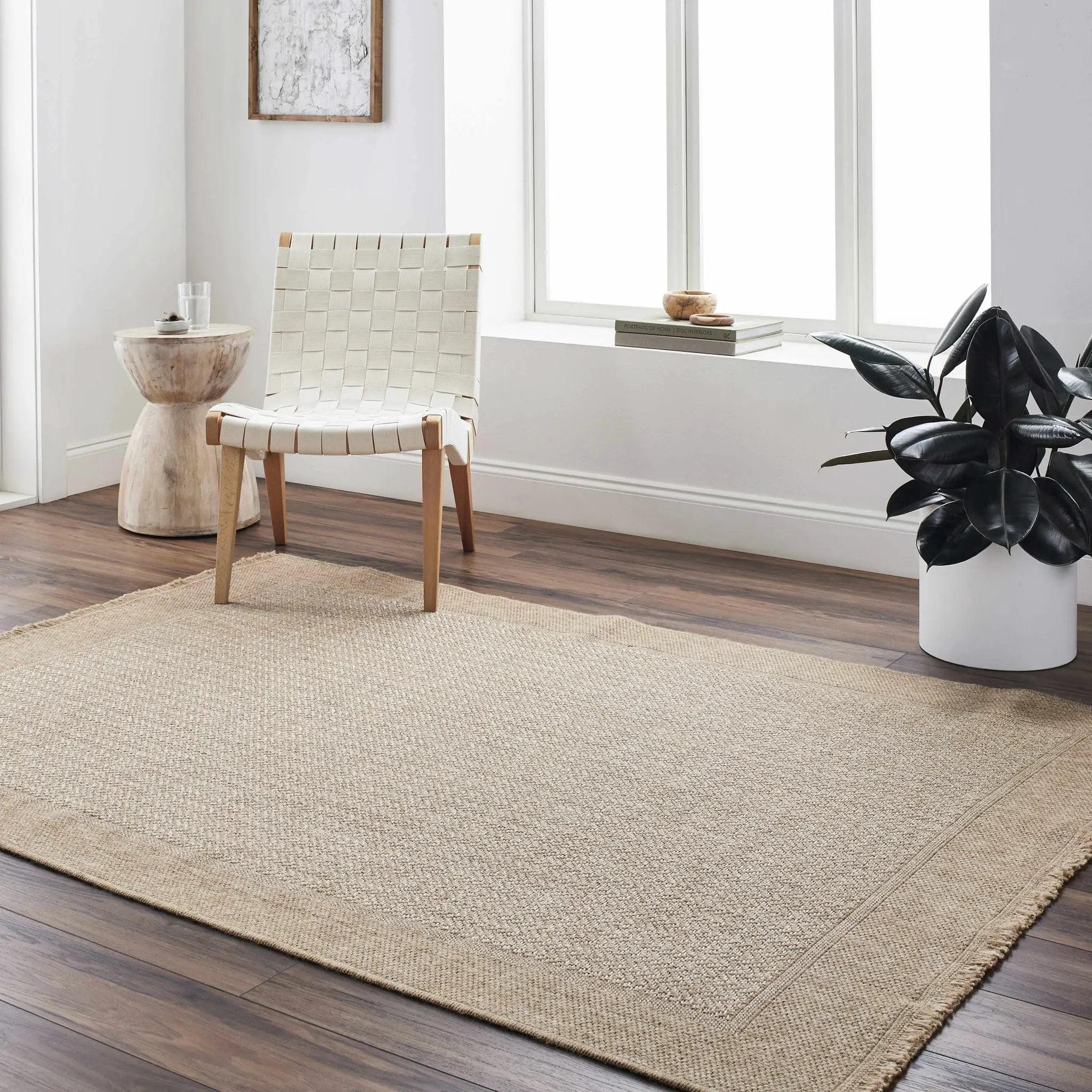 Endre Bone Indoor & Outdoor Area Rug by Boutique Rugs