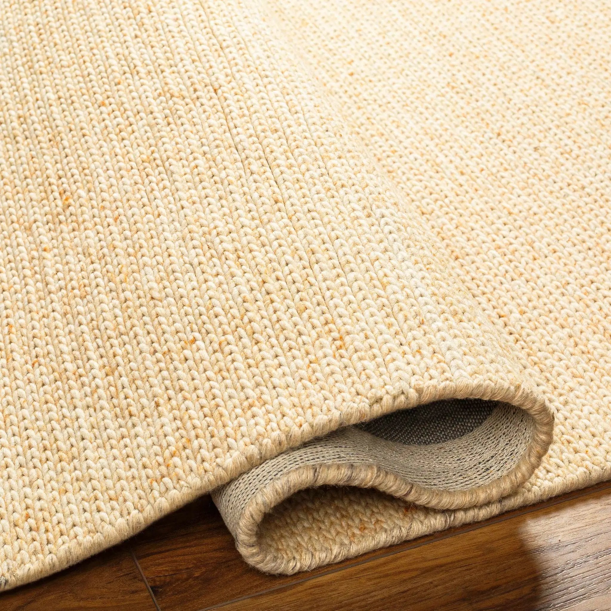 Alyra Yellow Solid Area Rug - Clearance by Boutique Rugs