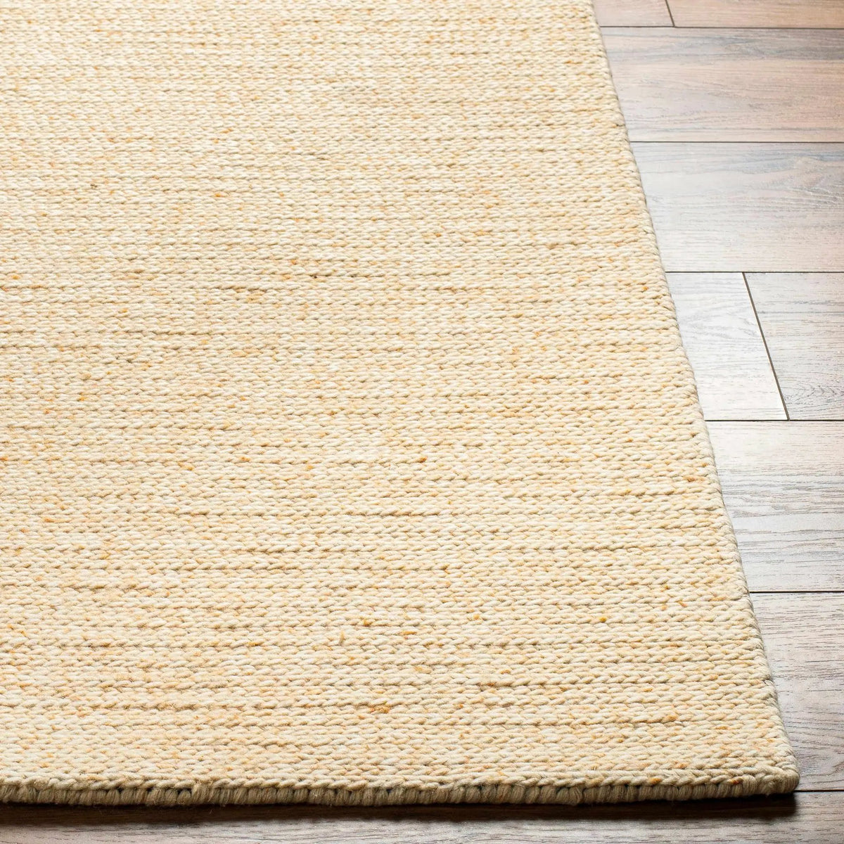 Alyra Yellow Solid Area Rug - Clearance, photo 4 of 7