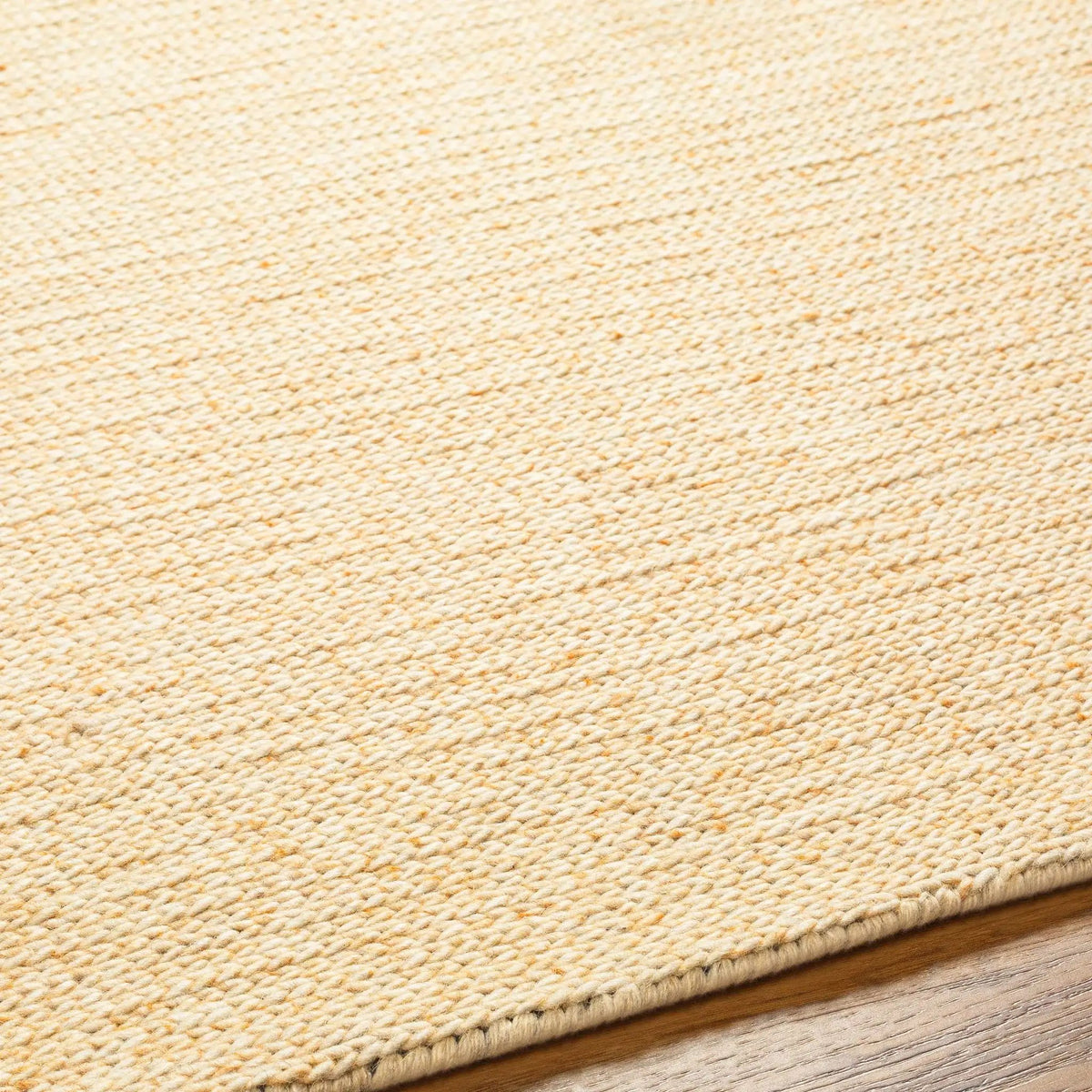 Alyra Yellow Solid Area Rug - Clearance, photo 7 of 7