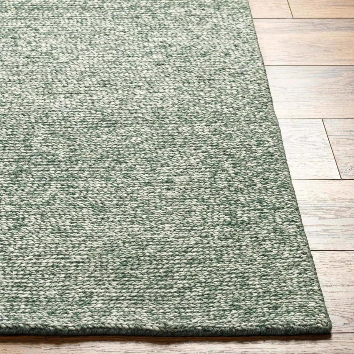 Alyra Green Solid Area Rug, photo 3 of 6