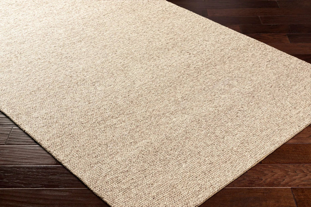 Alyra Tan Solid Area Rug - Clearance, photo 3 of 7