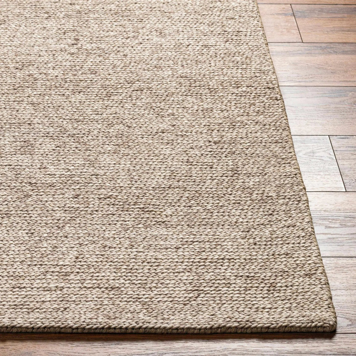 Alyra Tan Solid Area Rug - Clearance, photo 4 of 7