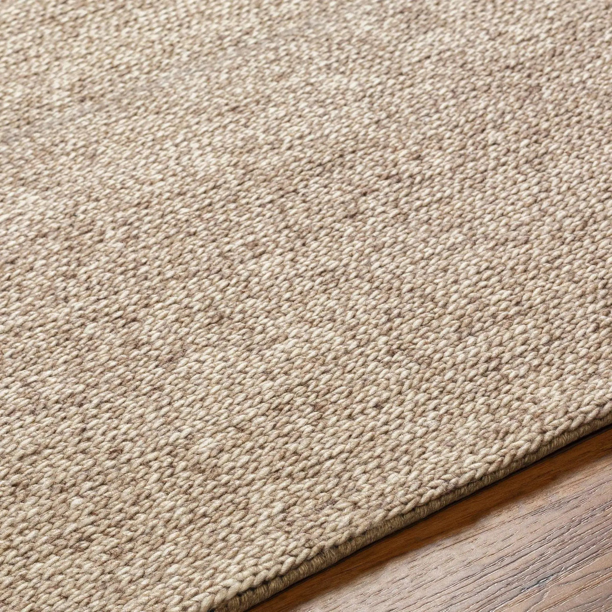Alyra Tan Solid Area Rug - Clearance, photo 7 of 7