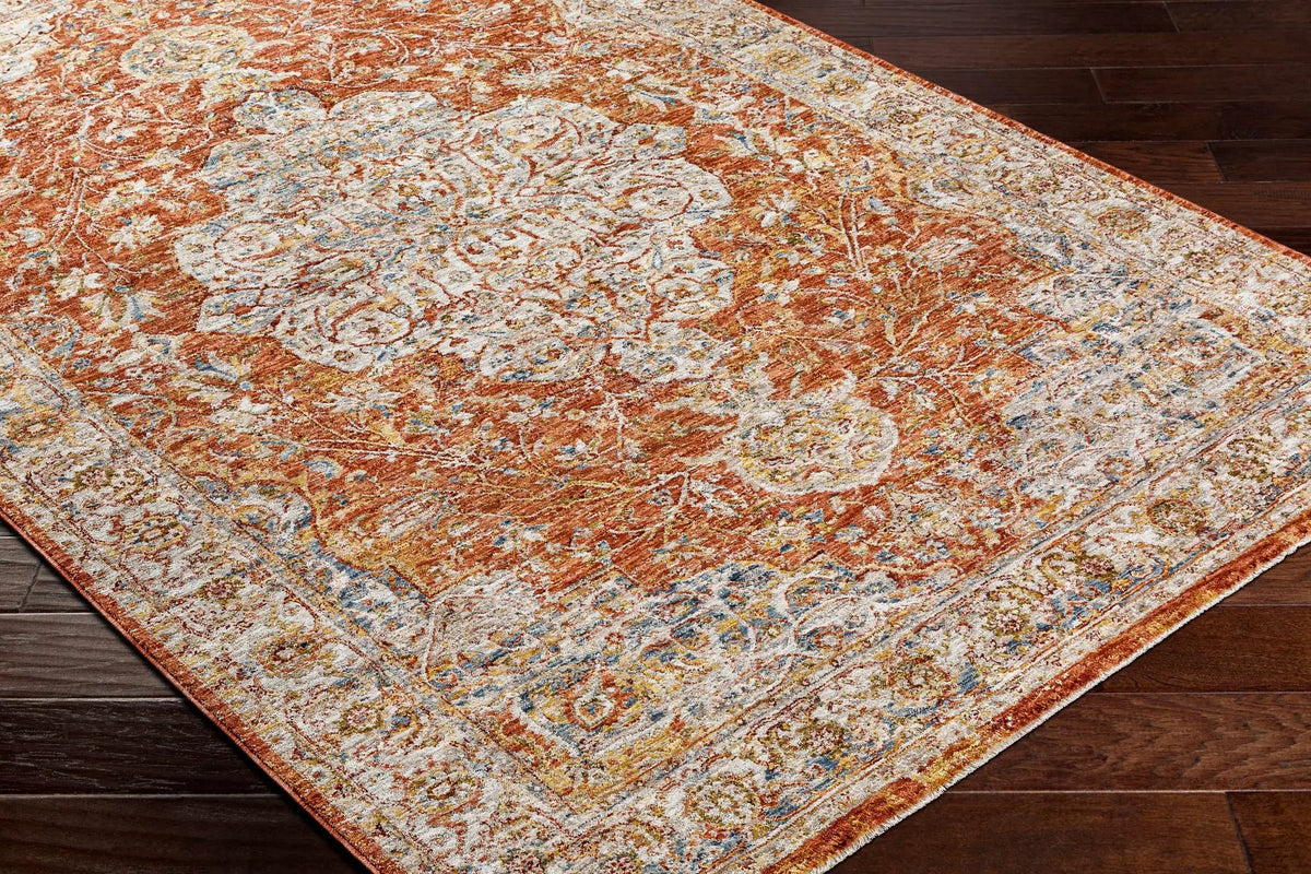 Aman Rust Area Rug - Clearance, photo 9 of 9