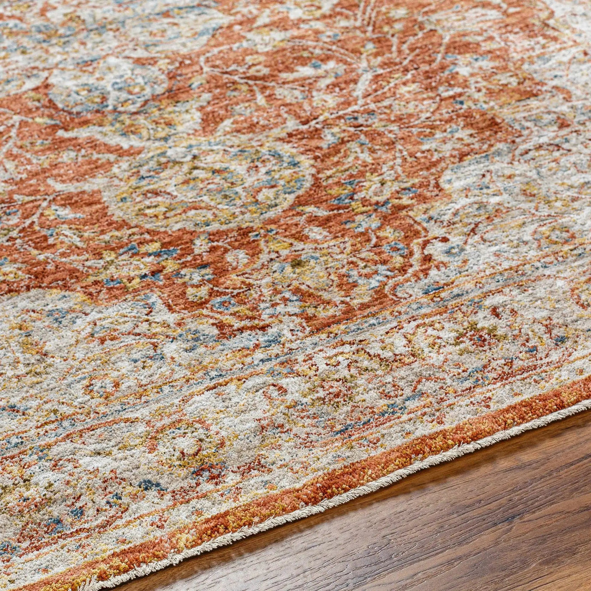Aman Rust Area Rug - Clearance, photo 8 of 9
