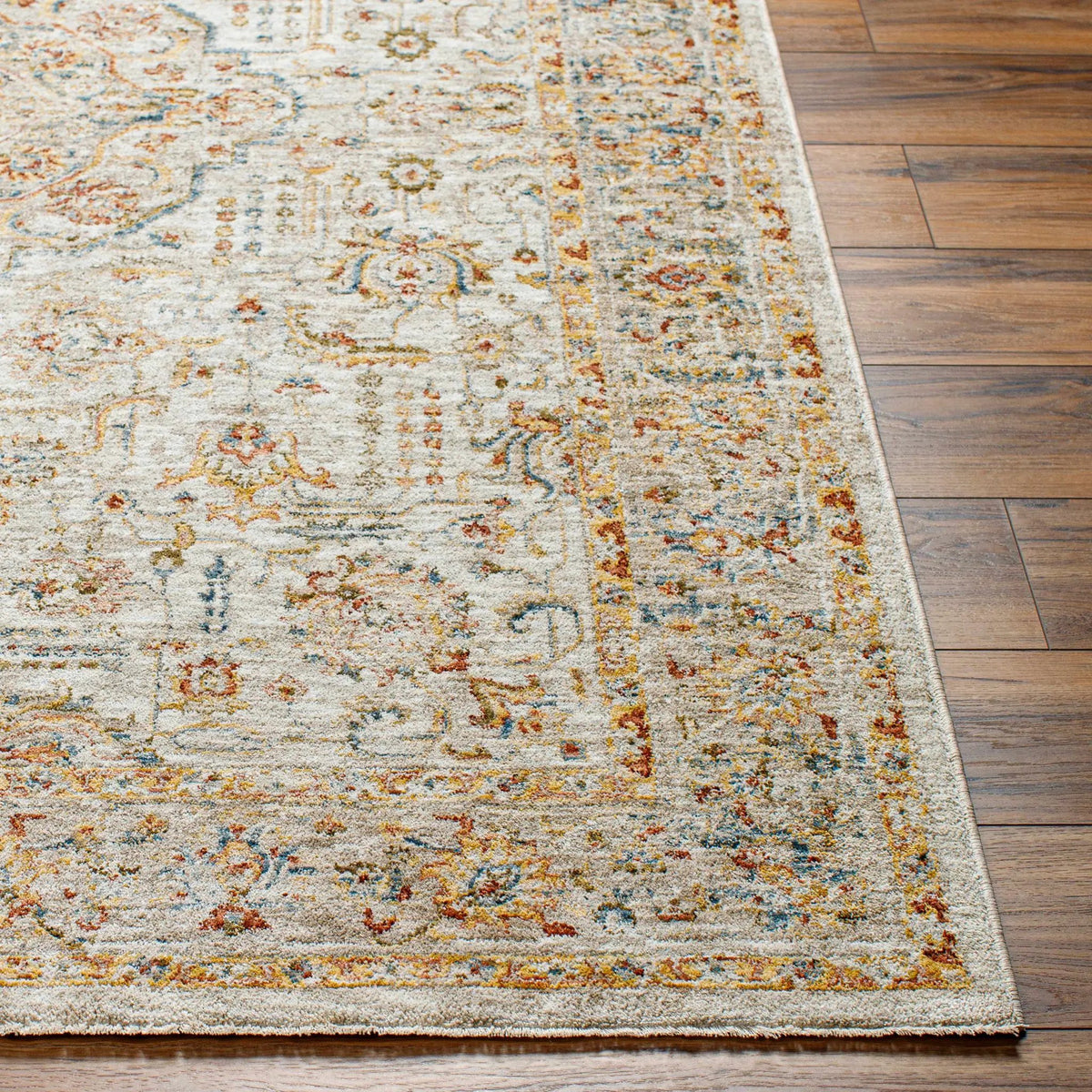Canan Textured Rug with Fringes, photo 5 of 9