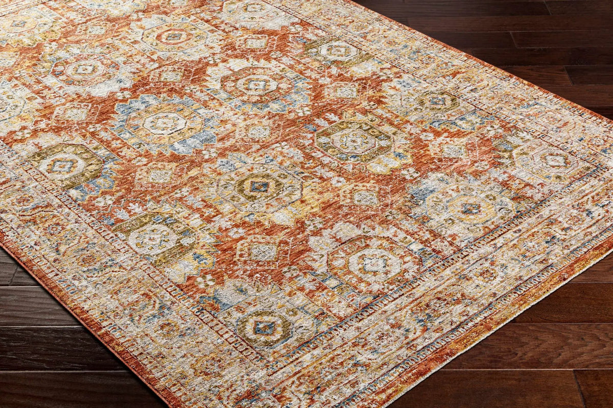 Crescentia Rust Area Rug - Clearance, photo 5 of 9