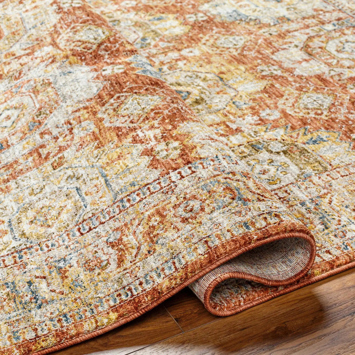 Crescentia Rust Area Rug - Clearance, photo 7 of 9